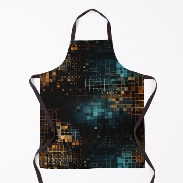 Item preview, Digital Code Abstract Pattern designed and sold by SideSignal.
