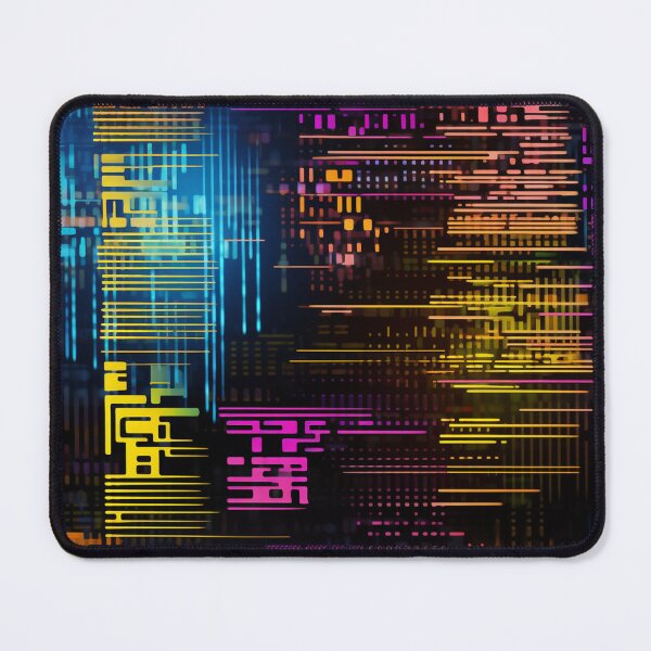 Item preview, Digital Code Abstract Pattern designed and sold by SideSignal.