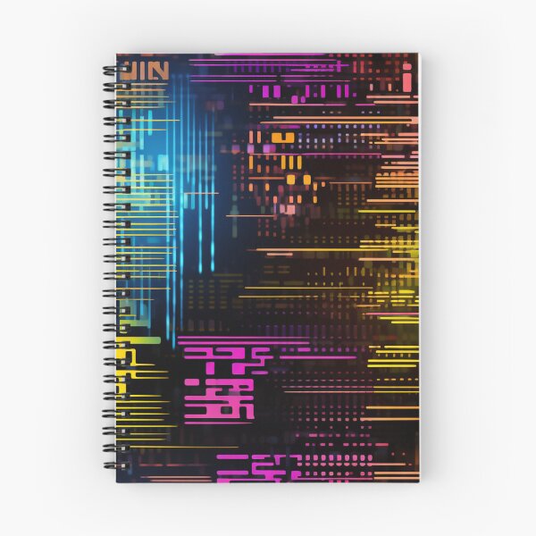 Item preview, Digital Code Abstract Pattern designed and sold by SideSignal.