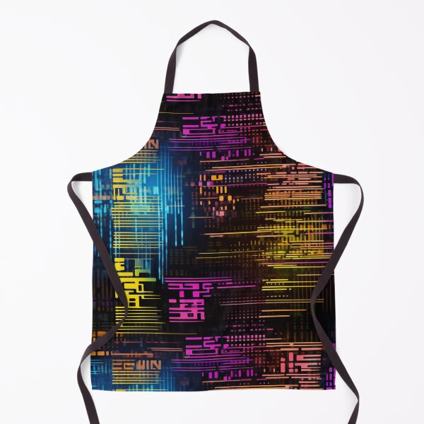 Item preview, Digital Code Abstract Pattern designed and sold by SideSignal.