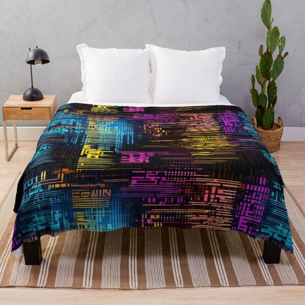 Item preview, Digital Code Abstract Pattern designed and sold by SideSignal.