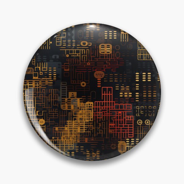 Item preview, Digital Code Abstract Pattern designed and sold by SideSignal.