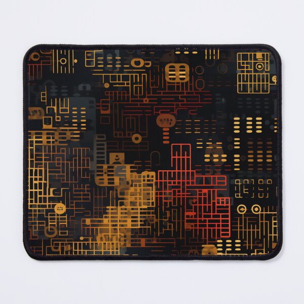 Item preview, Digital Code Abstract Pattern designed and sold by SideSignal.
