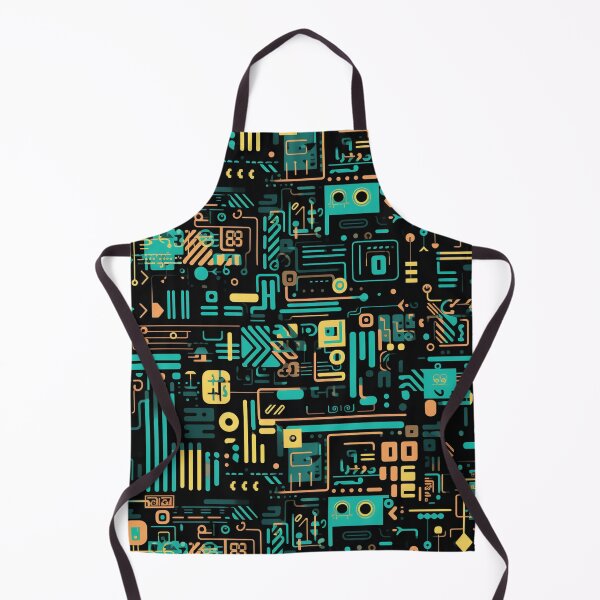 Item preview, Digital Code Abstract Pattern designed and sold by SideSignal.