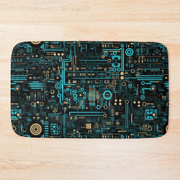 Item preview, Digital Code Abstract Pattern designed and sold by SideSignal.