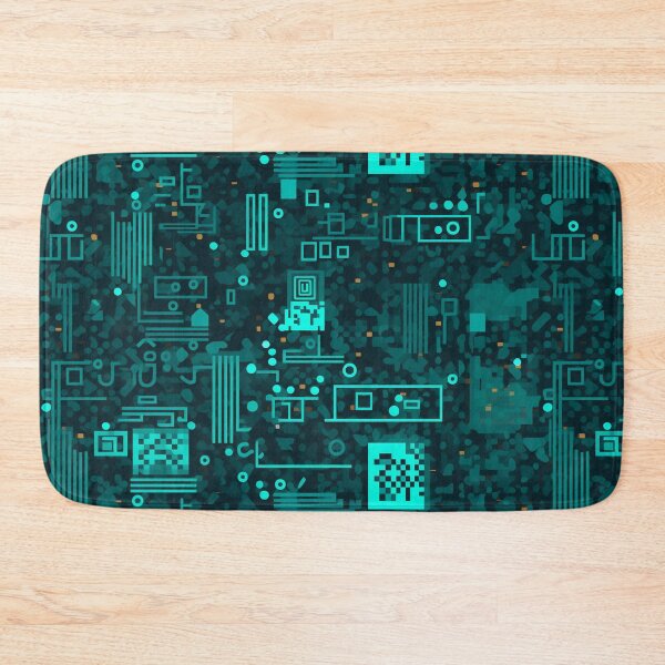 Item preview, Digital Code Abstract Pattern designed and sold by SideSignal.