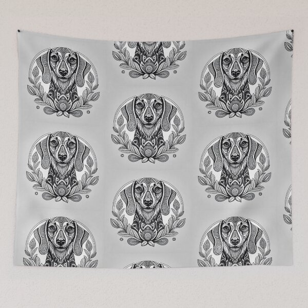 Item preview, Mandala designed and sold by DachshundsOnRB.