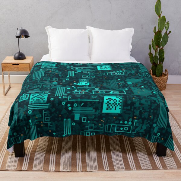 Item preview, Digital Code Abstract Pattern designed and sold by SideSignal.