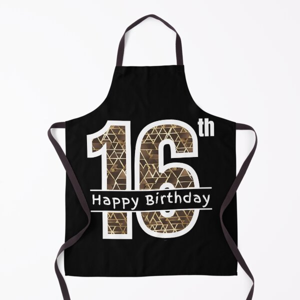 Item preview, Happy 16th Sixteen Sixteenth Birthday designed and sold by Compusmurf Design.