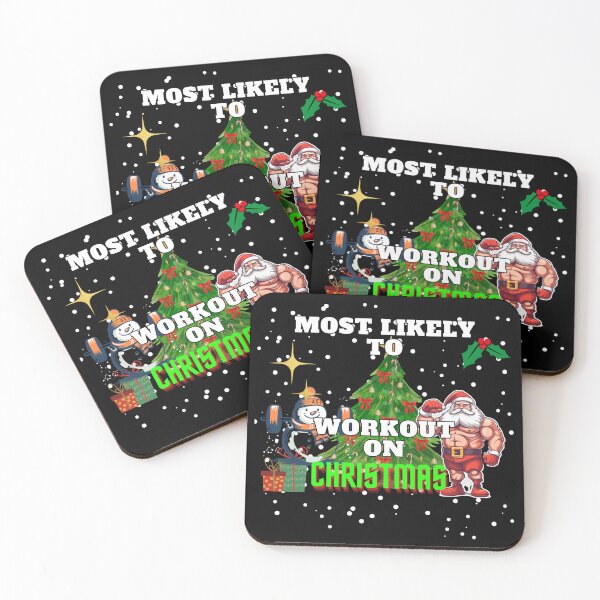 Item preview, Christmas Workout, Most likely to workout on christmas designed and sold by Artonello.
