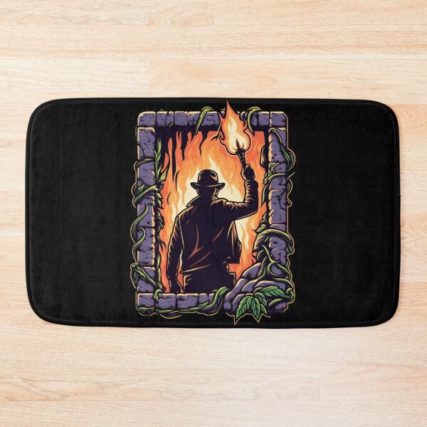 Item preview, Into the Heart of Adventure - Explorer with Torch in Hand - Adventure designed and sold by Fenay Designs.
