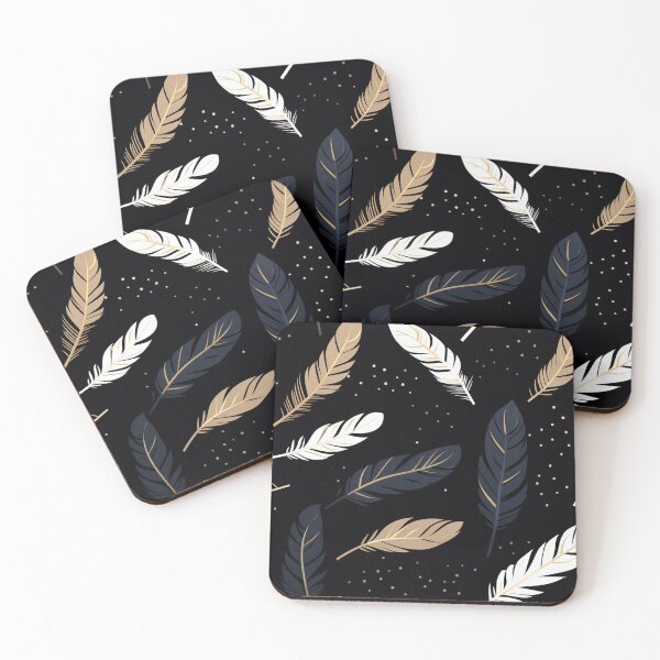 Item preview, Feather Pattern designed and sold by SideSignal.