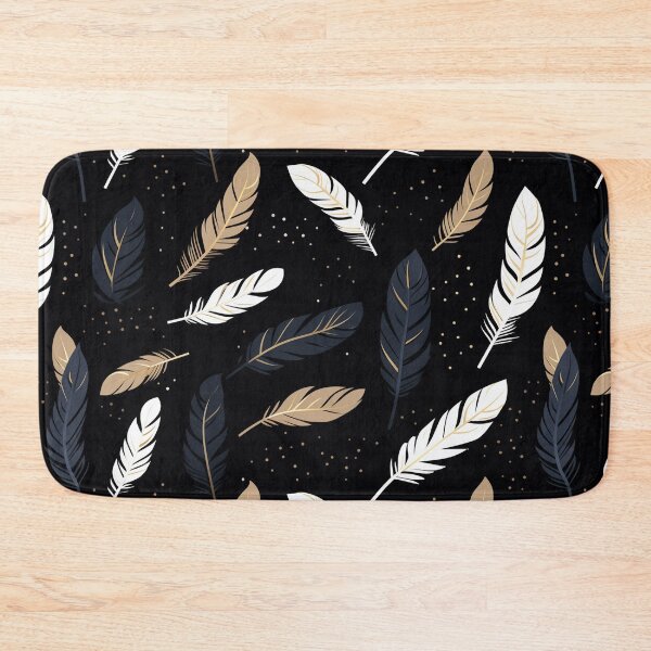 Item preview, Feather Pattern designed and sold by SideSignal.