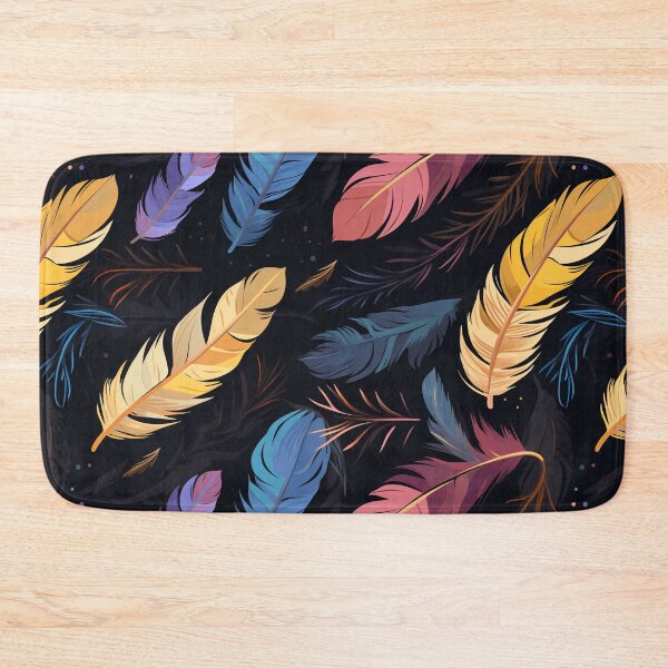 Item preview, Feather Pattern designed and sold by SideSignal.
