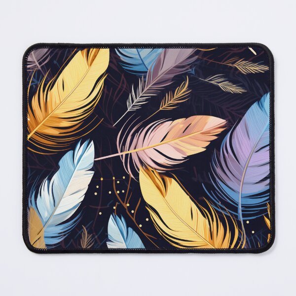 Item preview, Feather Pattern designed and sold by SideSignal.
