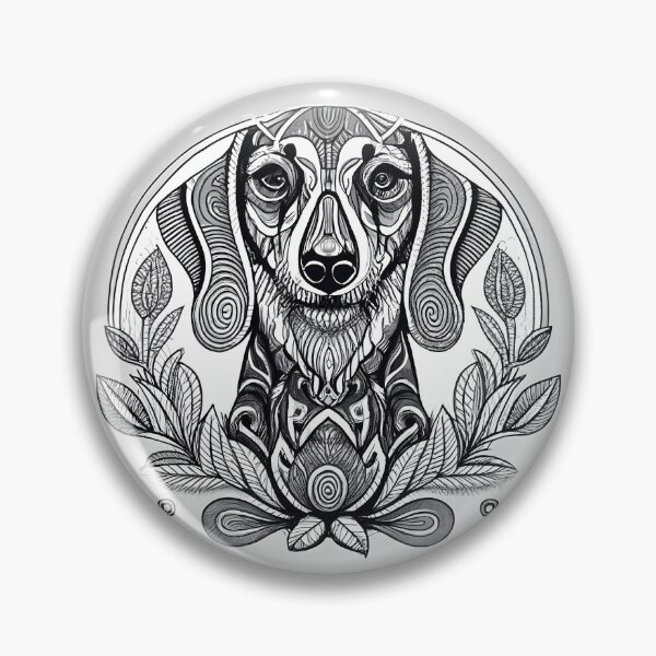 Item preview, Mandala designed and sold by DachshundsOnRB.