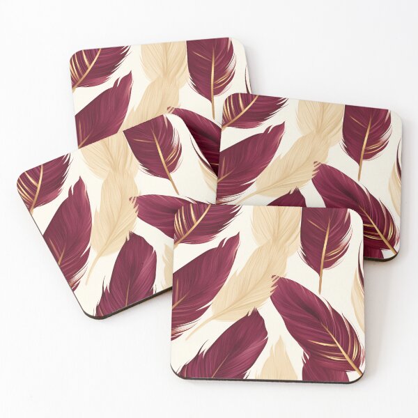 Item preview, Feather Pattern designed and sold by SideSignal.