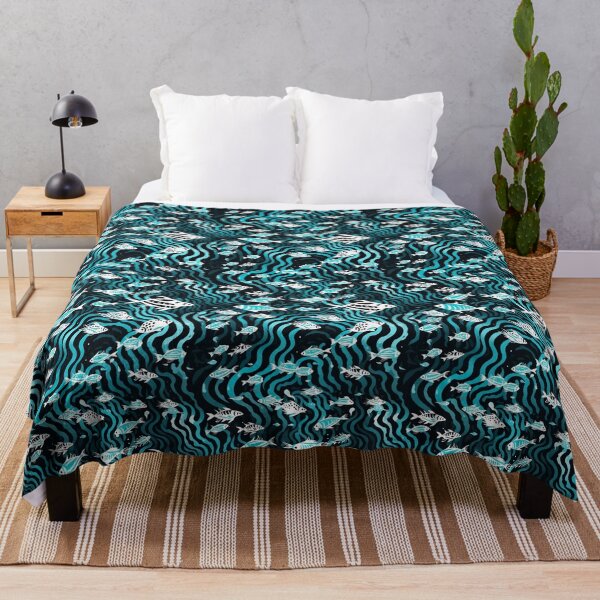 Item preview, Underwater tiled pattern designed and sold by Yogimeister.