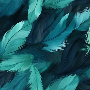 Artwork thumbnail, Feather Pattern by SideSignal