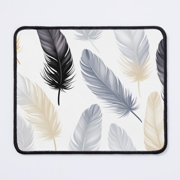 Item preview, Feather Pattern designed and sold by SideSignal.