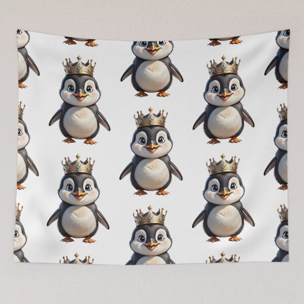 Artikelvorschau, Sehr glücklicher kleiner Pinguin entworfen und verkauft von FunParty.