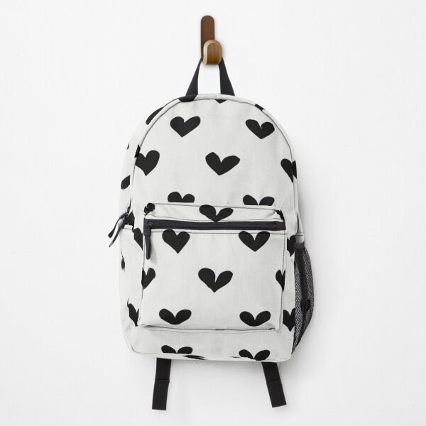 Item preview, Fantastic pattern of black hearts designed and sold by LuckyFamily.