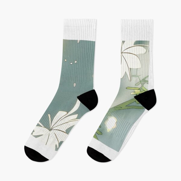 Item preview, Wind and flowers japanese art style digital work designed and sold by LittleTwichArt.