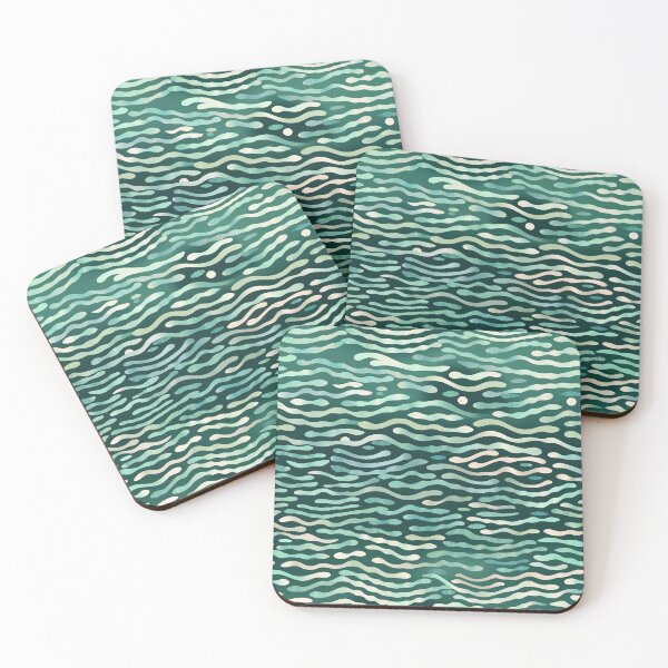 Item preview, Underwater tiled pattern designed and sold by Yogimeister.