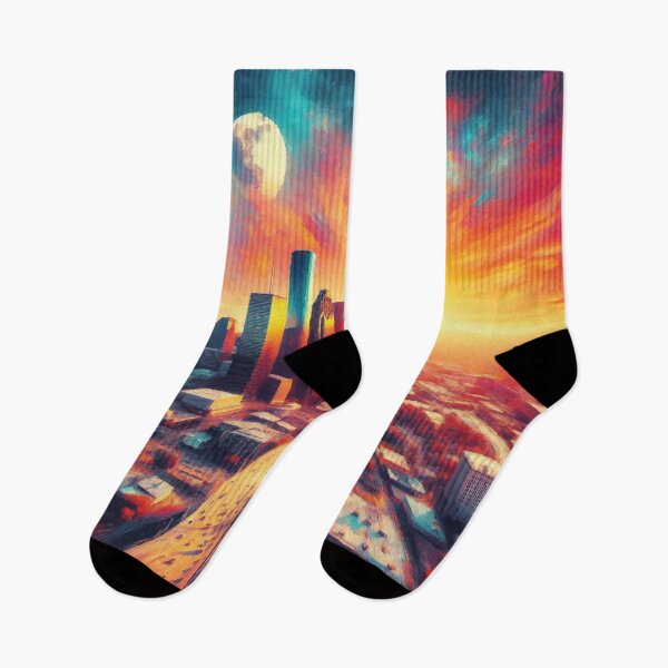 Item preview, Houston at Sunset designed and sold by badguyduh.