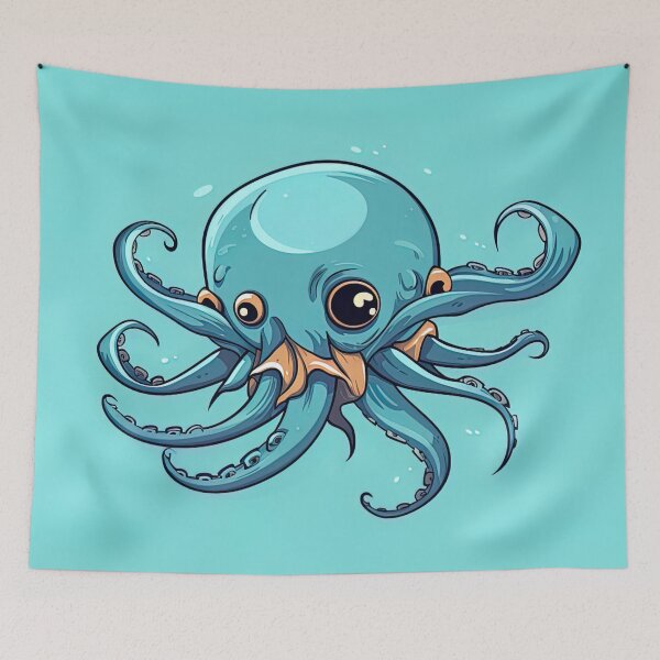 Item preview, Kraken | cute style designed and sold by ComicsFactory.