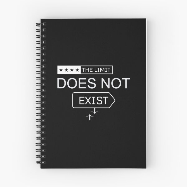 Item preview, The Limit Does Not Exist Motivational Mean Girls Quote designed and sold by namin0305.