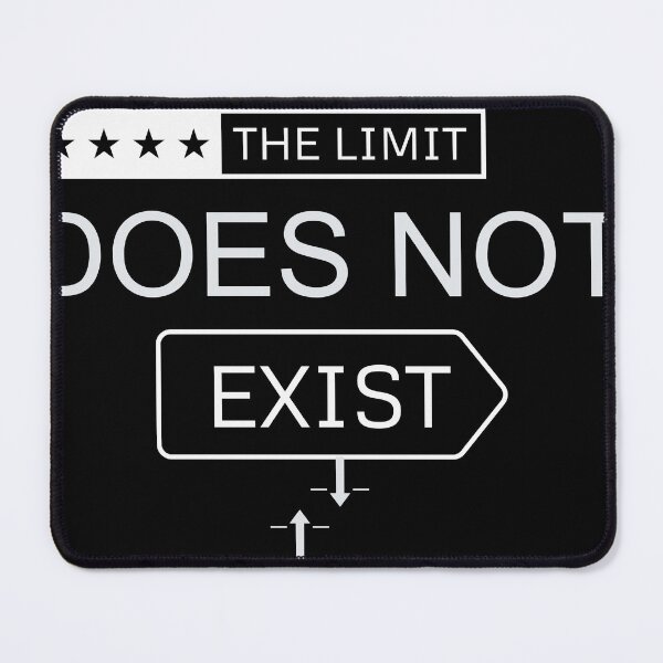 Item preview, The Limit Does Not Exist Motivational Mean Girls Quote designed and sold by namin0305.