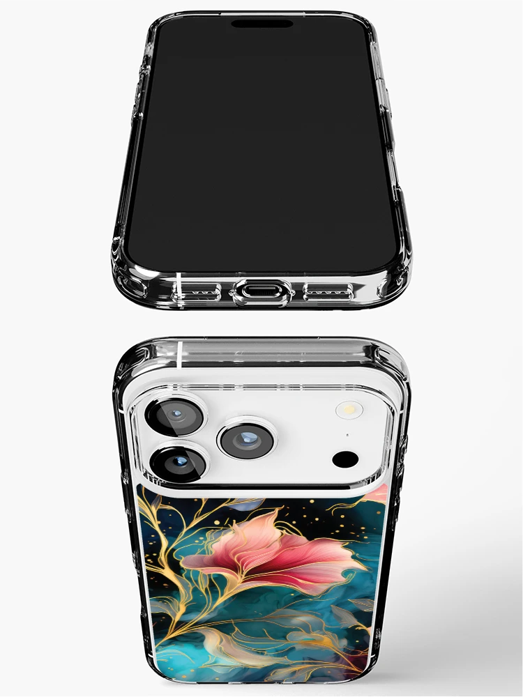 Thumbnail 3 of 5, iPhone Case, Cosmic Floral Pattern designed and sold by GenericsStore.
