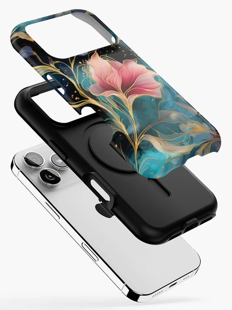 Thumbnail 2 of 4, iPhone Case, Cosmic Floral Pattern designed and sold by GenericsStore.