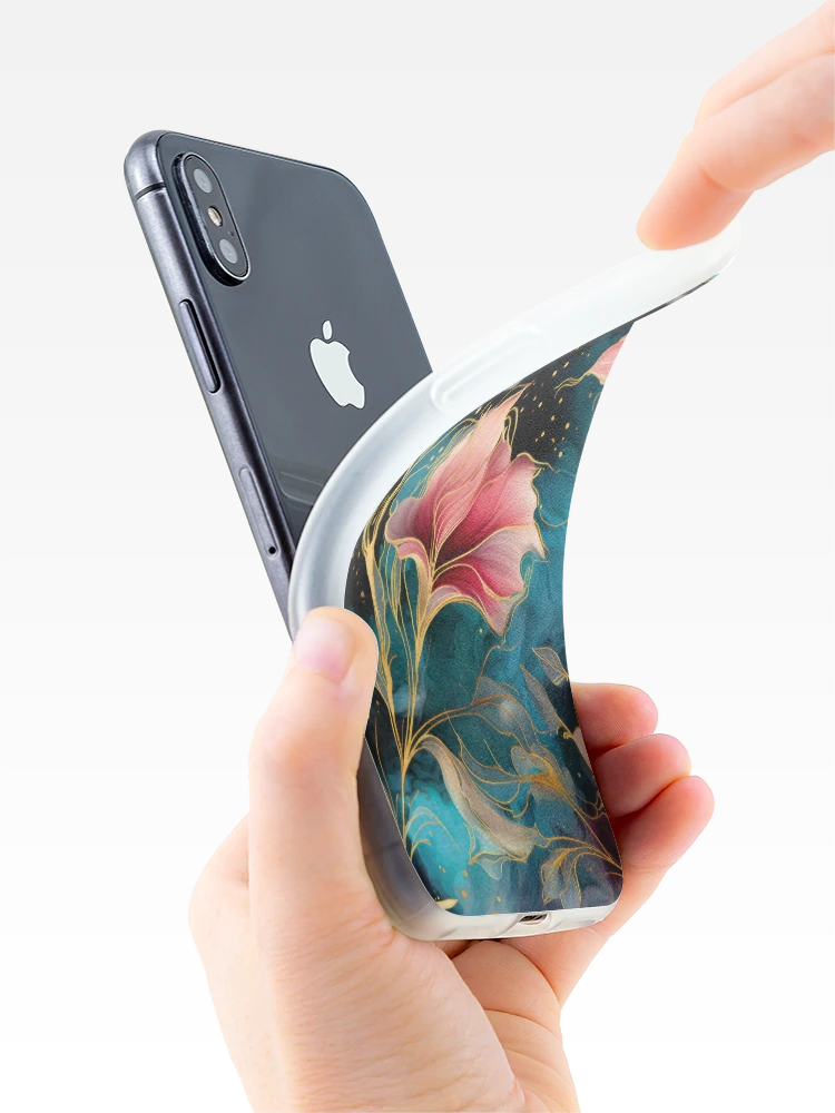 Thumbnail 4 of 5, iPhone Case, Cosmic Floral Pattern designed and sold by GenericsStore.