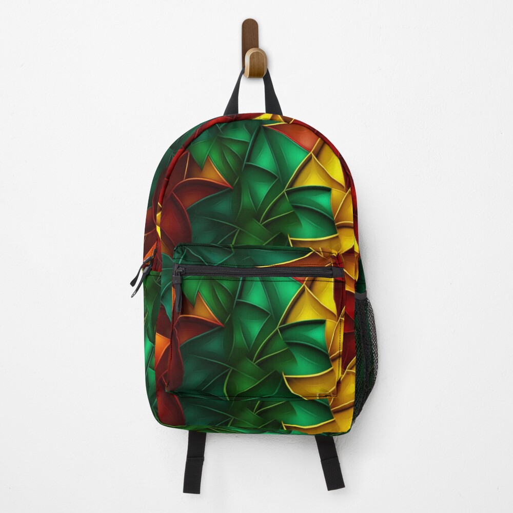 Vista previa del artículo con la obra «Mochila», diseñado y vendido por SideSignal.