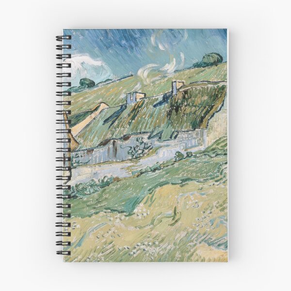 Item preview, Thatched houses by Vincent Van Gogh,  designed and sold by Suzana Djordjevic.