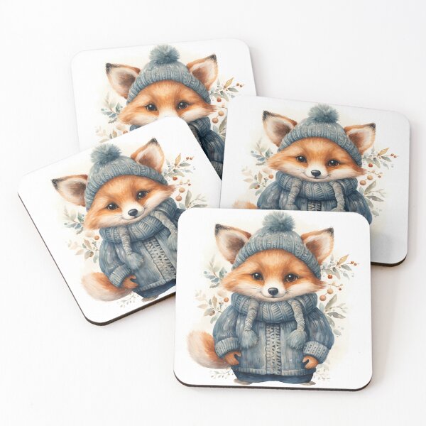 Item preview, Autumn's Preparations: Baby Fox's Charm" designed and sold by LittleLuvies.