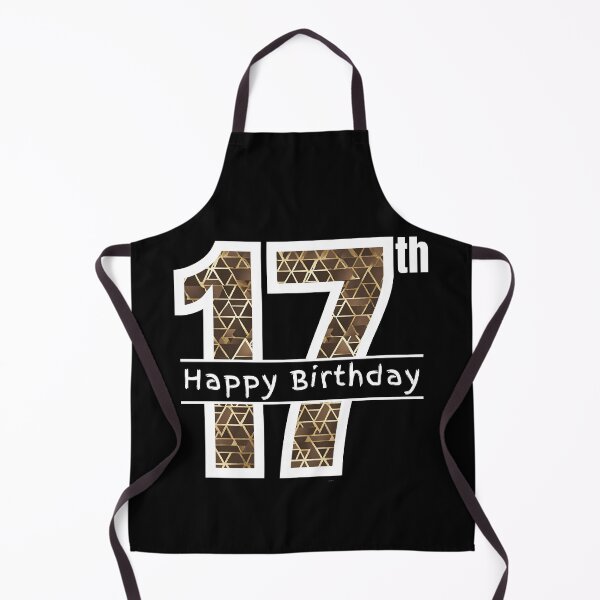 Item preview, Happy 17th Seventeen Seventeenth designed and sold by Compusmurf Design.