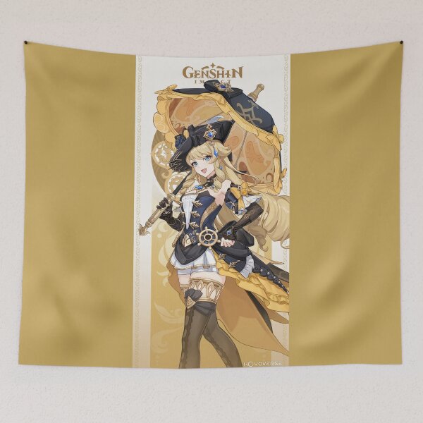 Item preview, Genshin Impact - Navia Character Official Poster designed and sold by Krimsy.