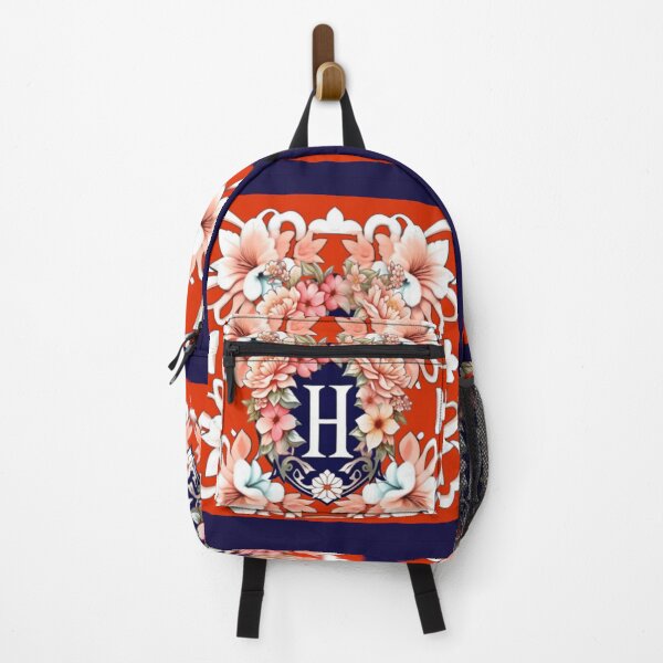 Item preview, Fancy floral letter H designed and sold by Roxburylane.