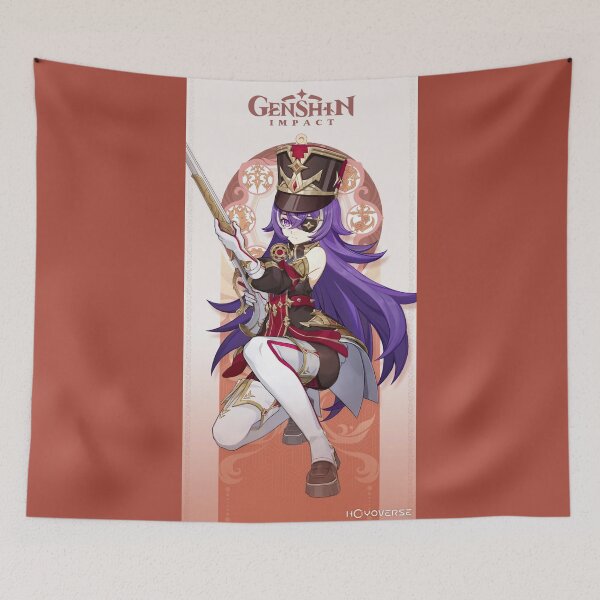 Item preview, Genshin Impact - Chevreuse Character Official Poster designed and sold by Krimsy.