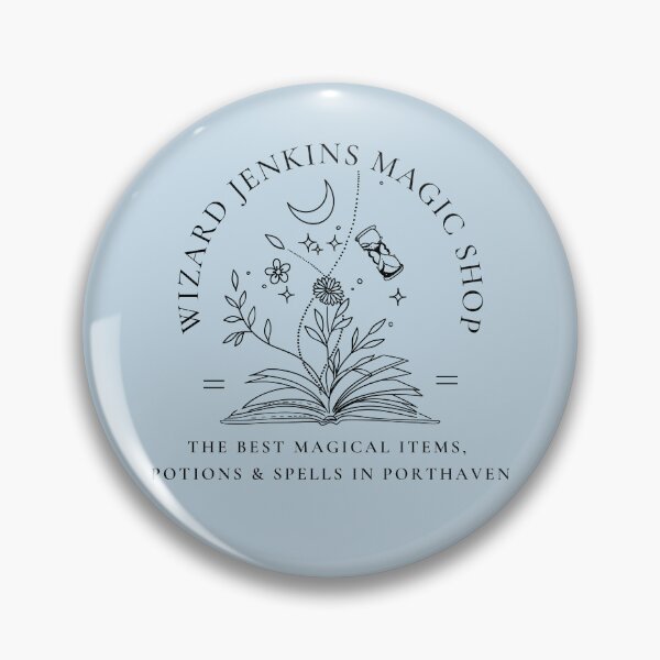 Item preview, Wizard Jenkins Magic Shop designed and sold by Persephone & Co..