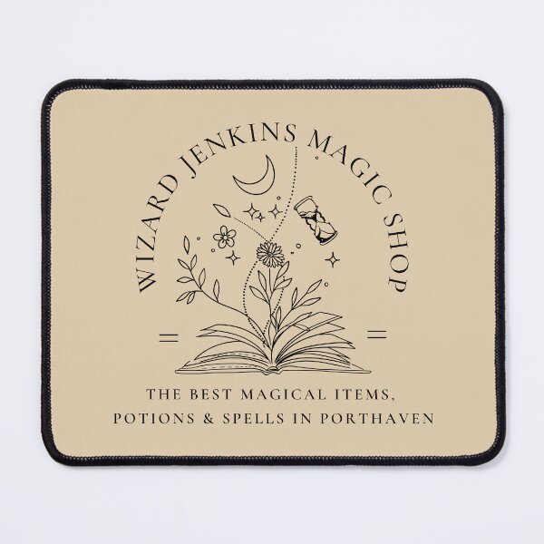 Item preview, Wizard Jenkins Magic Shop designed and sold by Persephone & Co..