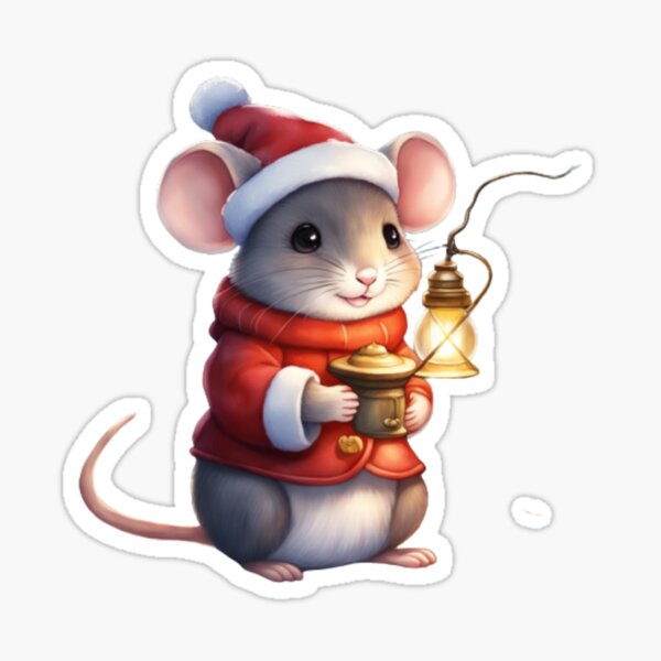 Item preview, mouse chrisms?❤ designed and sold by MalokaShop  ⭐⭐⭐⭐⭐.