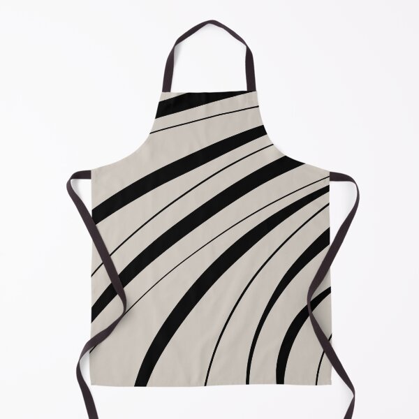 Item preview, Wavy Illustration Design Black and Beige 03 designed and sold by PAPER MOON art & design.