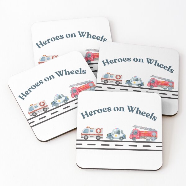 Item preview, Heros on Wheels  designed and sold by Little Loom Threads Threads.