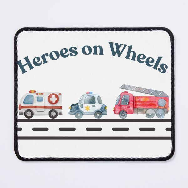 Item preview, Heros on Wheels designed and sold by Little Loom Threads Threads.