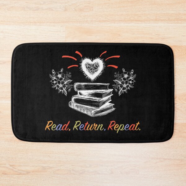 Item preview, Book Reader - Read Return Repeat (White) designed and sold by VelvetRoom.