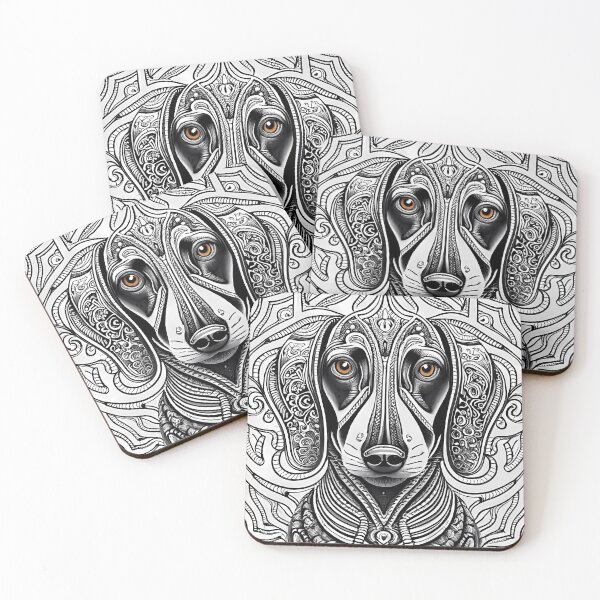 Item preview, Mandala designed and sold by DachshundsOnRB.